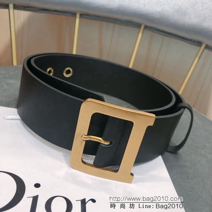 DIOR迪奧 ZP同步 復古D字扣 進口雙面頭層腰封 精緻奢華  xfp1260